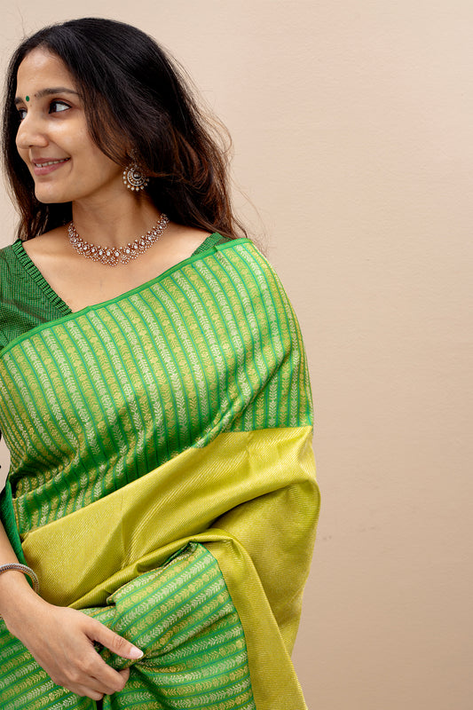 Ekandrishta - Kanjivaram silk saree