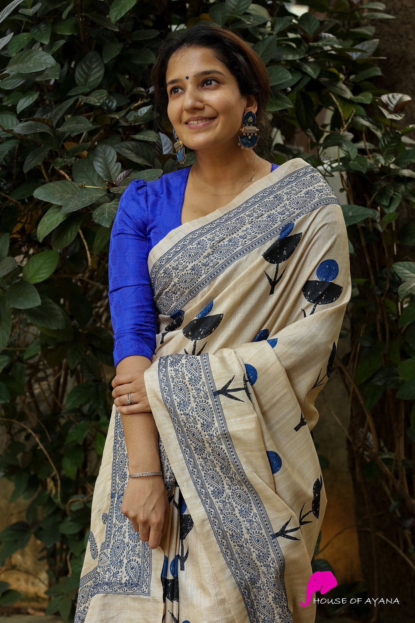 Swara Tanchoi Silk Blouse