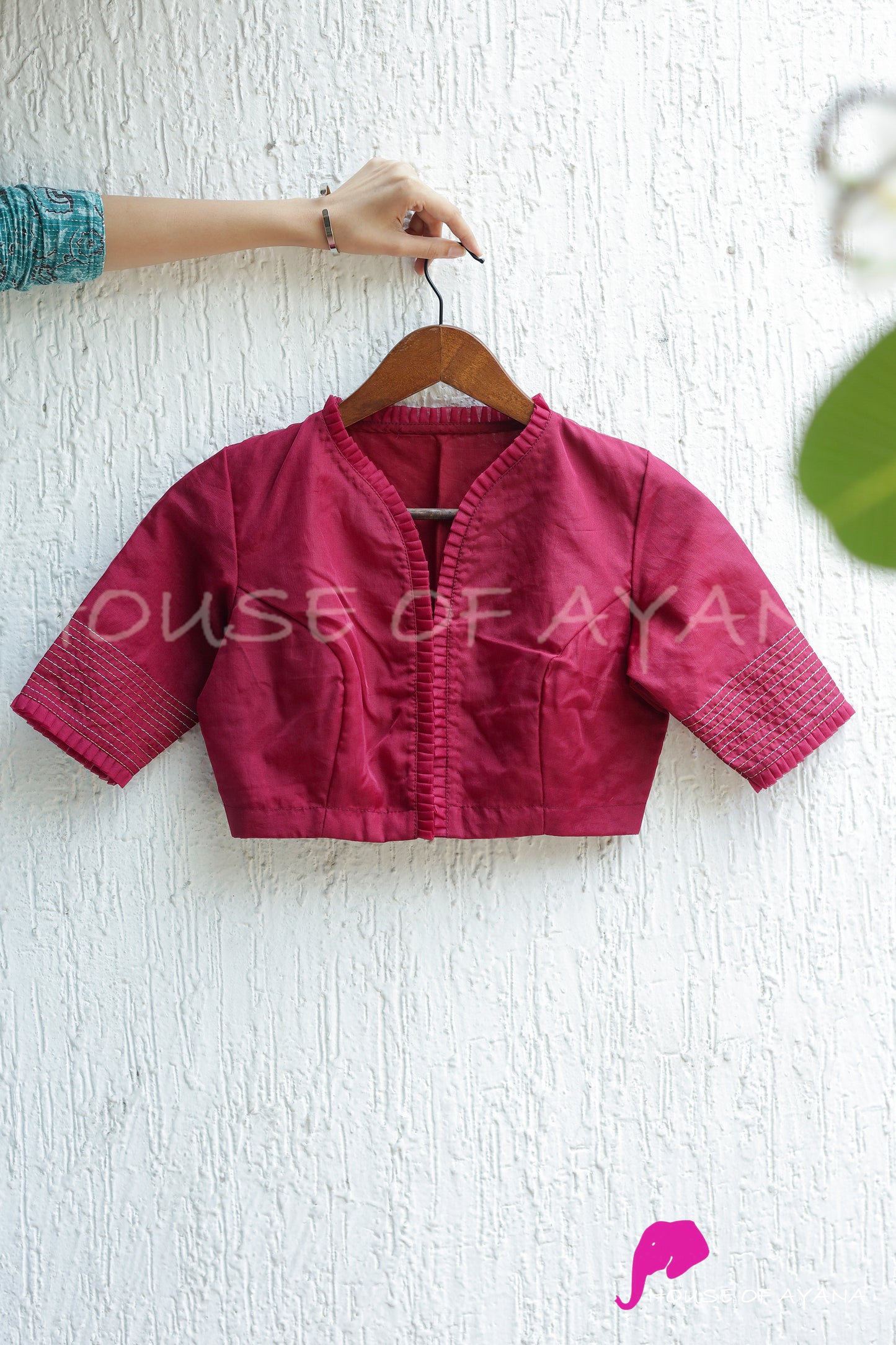 Cotton Candy Organza Blouse