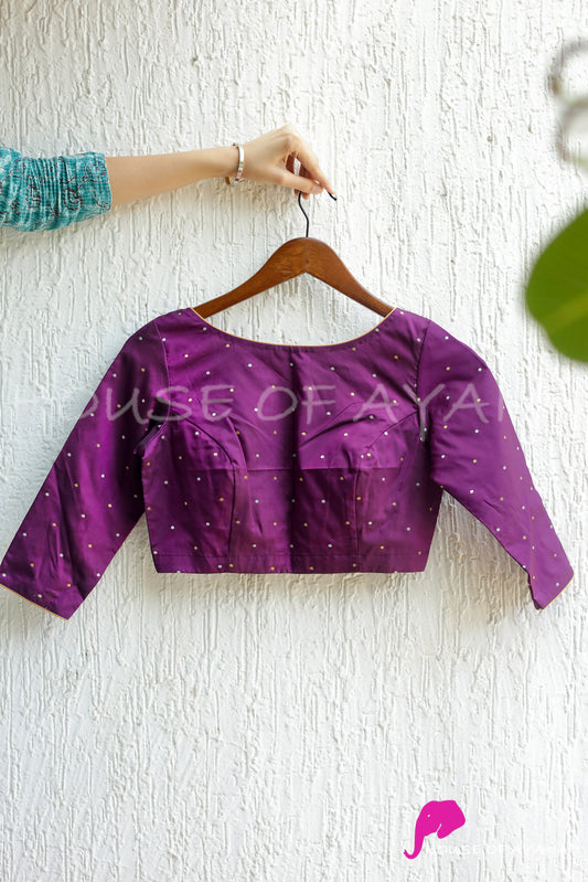 Darwin Brocade Blouse