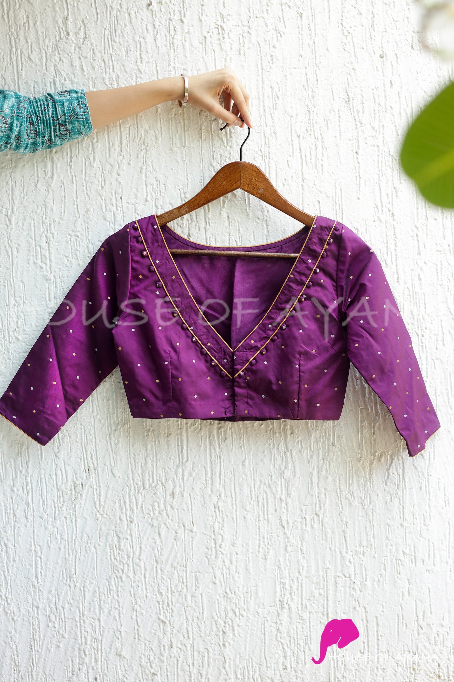 Darwin Brocade Blouse