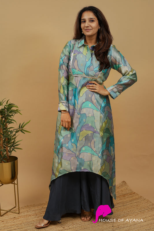 Ocean of Chaos Kurta