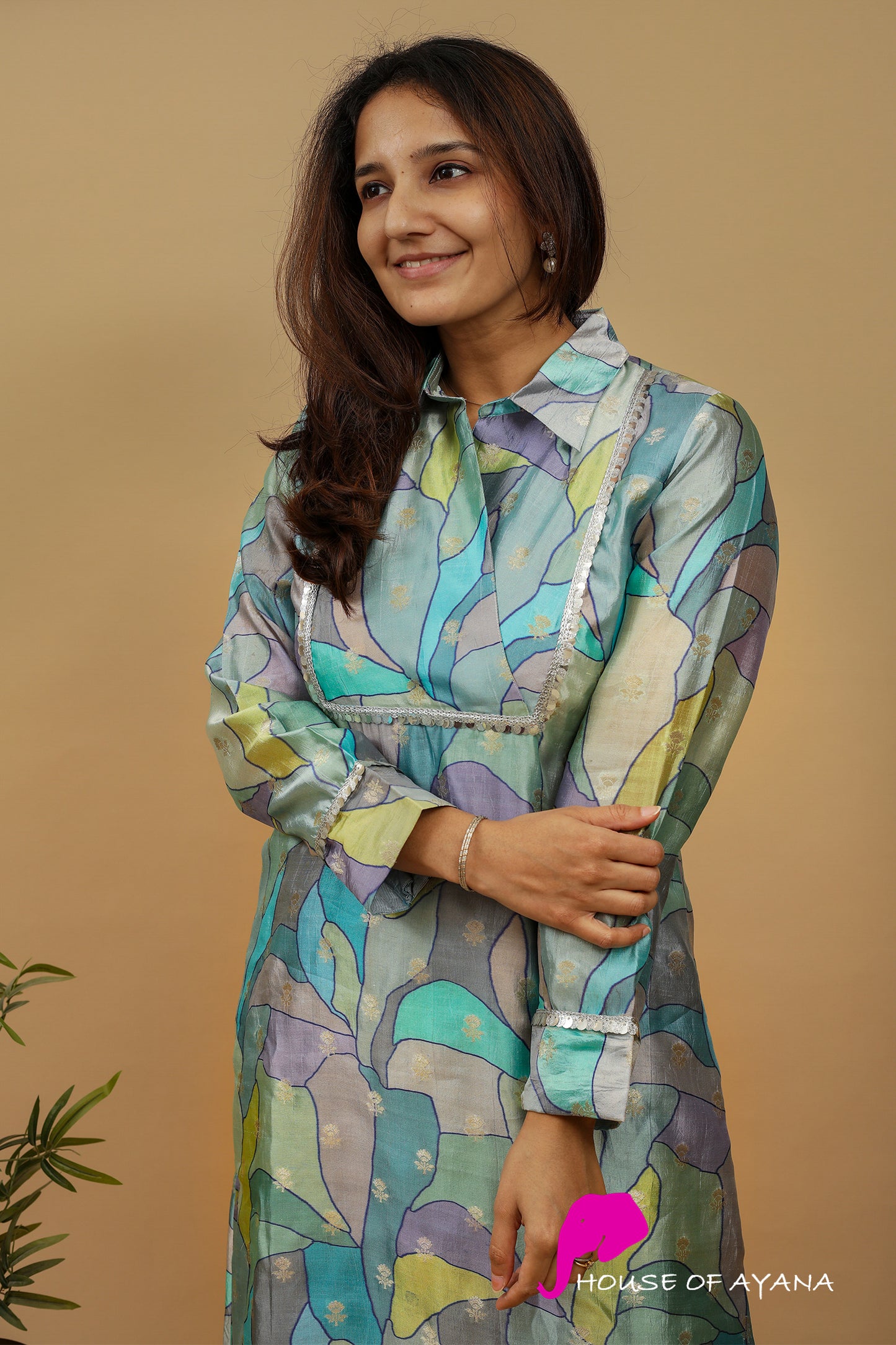 Ocean of Chaos Kurta