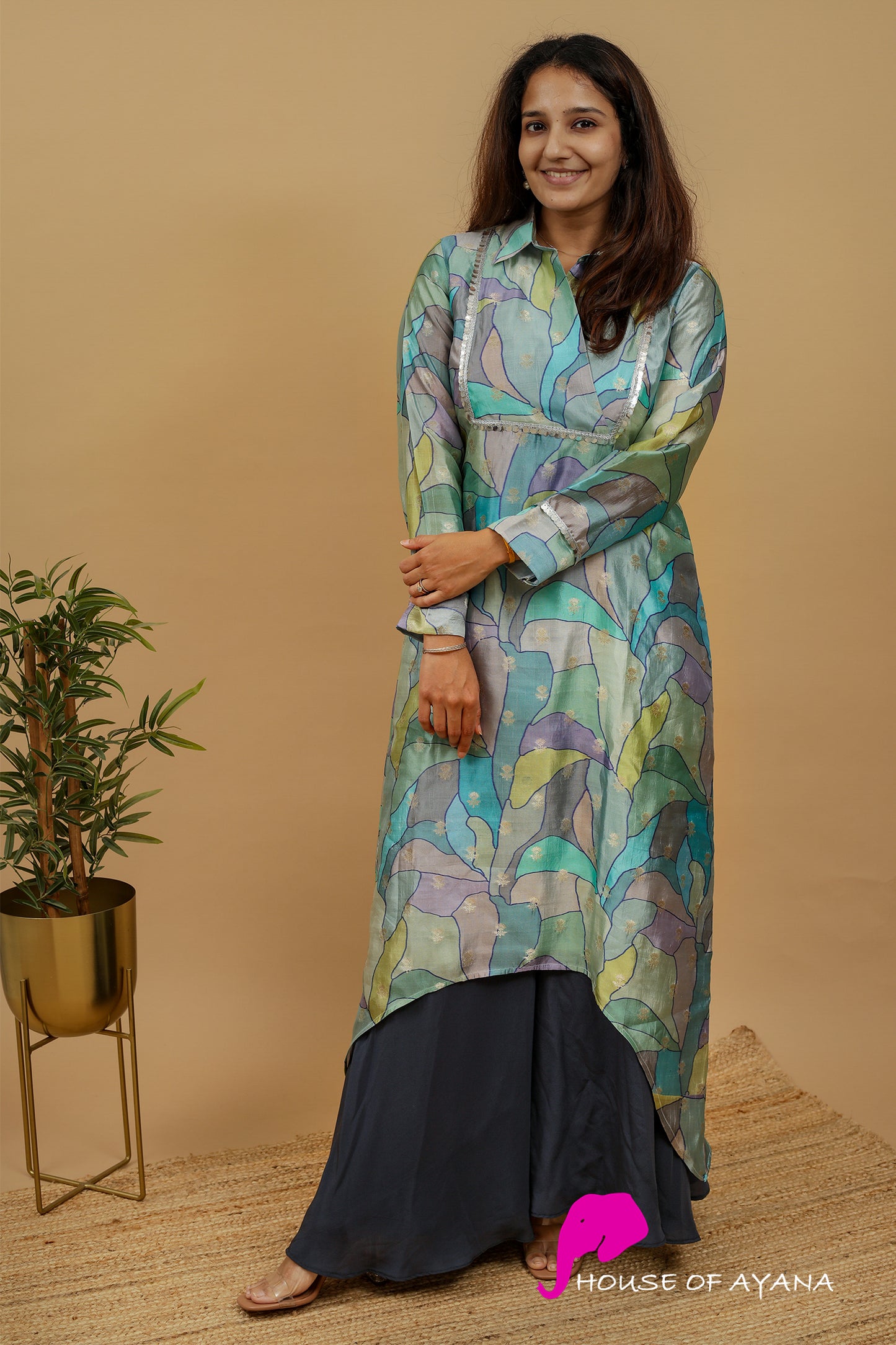 Ocean of Chaos Kurta