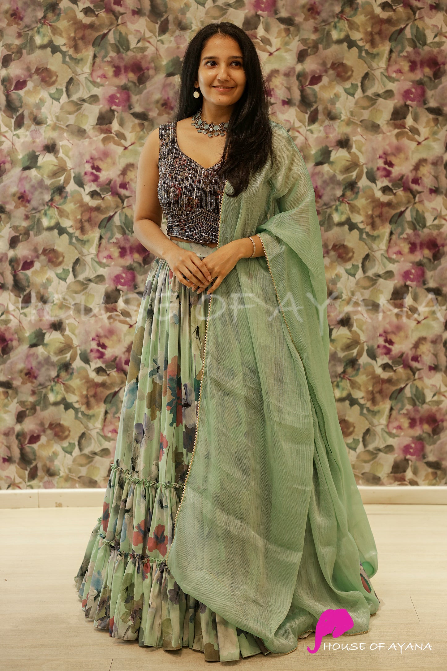 Elahe Lehenga Set