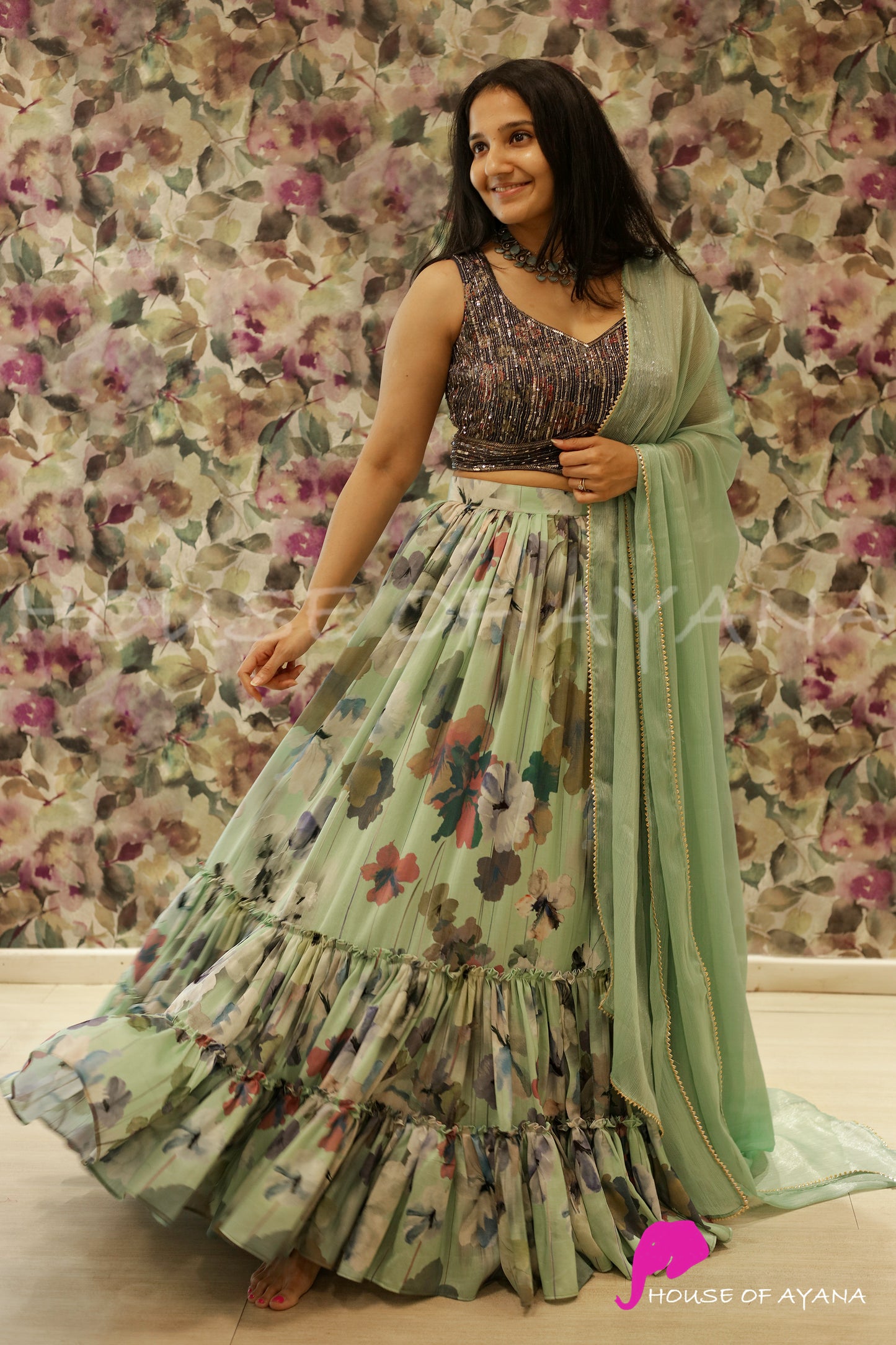 Elahe Lehenga Set