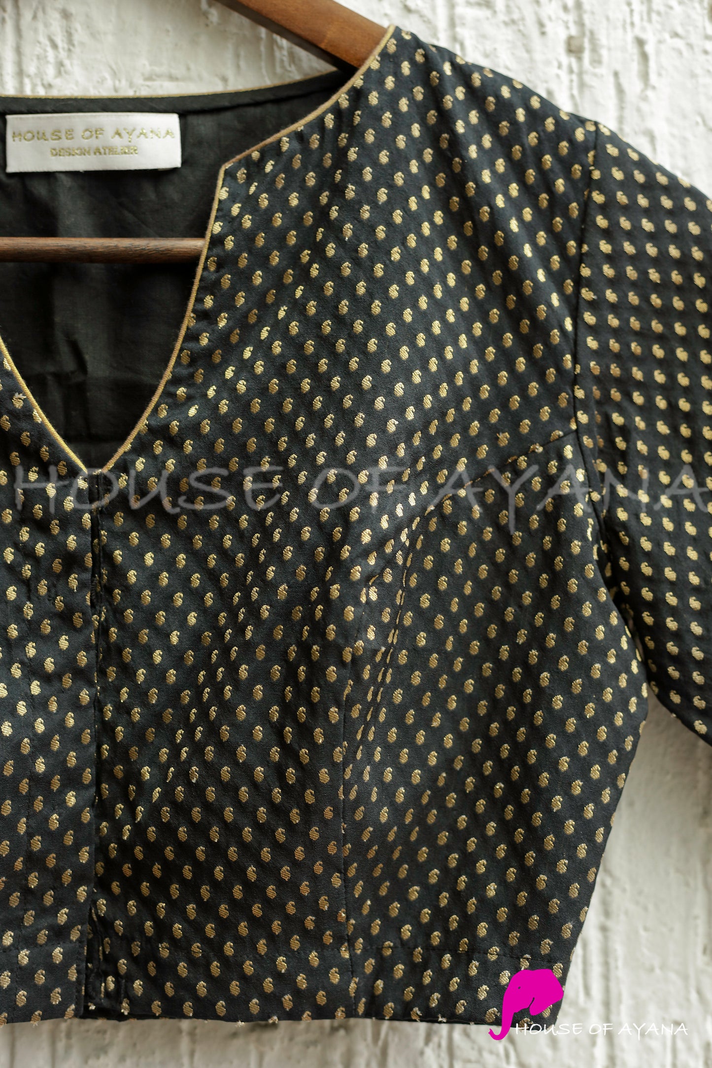 Godiva Brocade Blouse