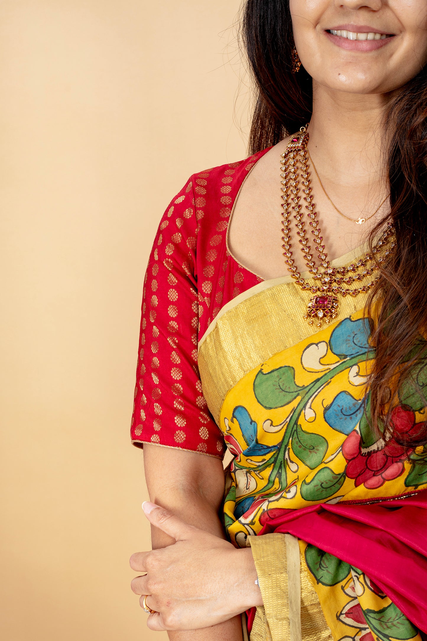 Kumudha - Kalamkari by Kanjivaram