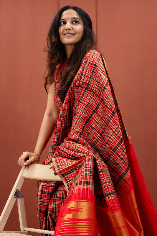 Ekandrishta - Kanjivaram silk saree