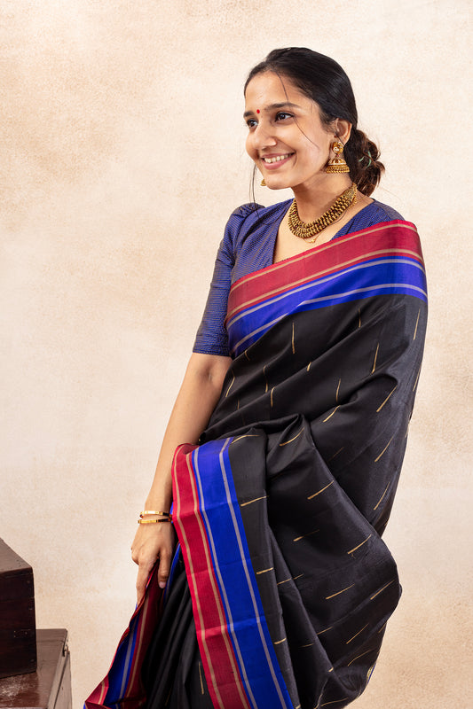 Ekandrishta - Kanjivaram silk saree