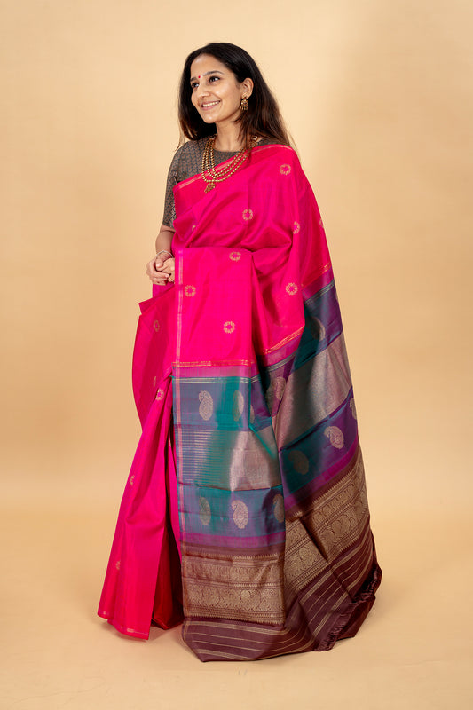 Thamara - Kanjivaram silk saree
