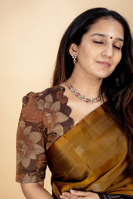 Chitrakala Silk Blouse