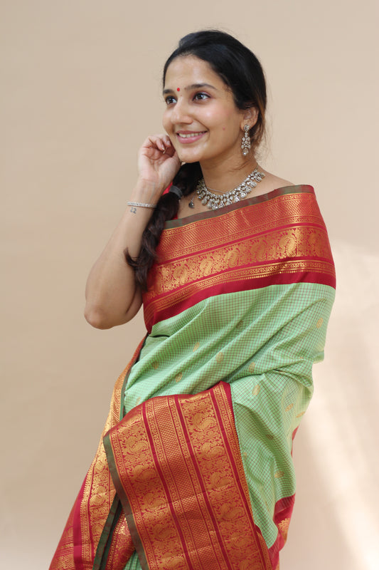 Vivaaha - Gadwal silk saree