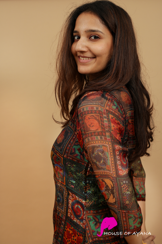 Black Fantasy Coord Set