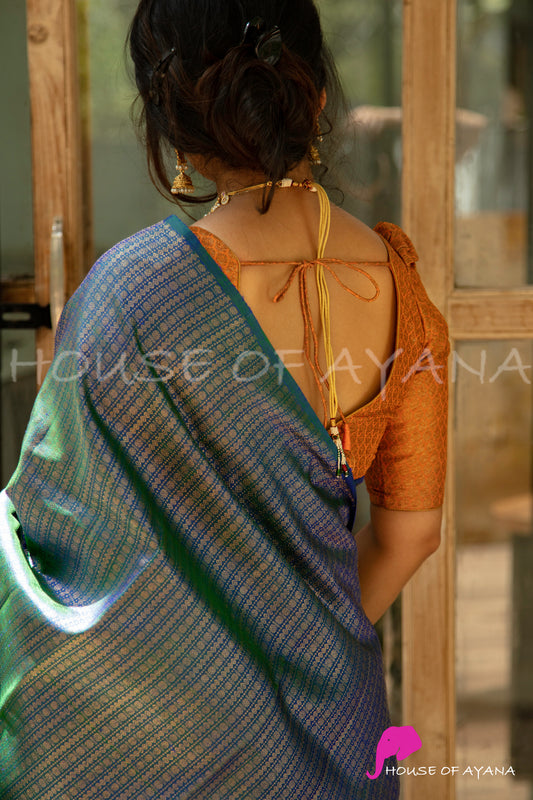 Alphonso Brocade Blouse