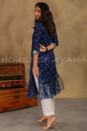Ocean of Chaos Embroidered Kurti