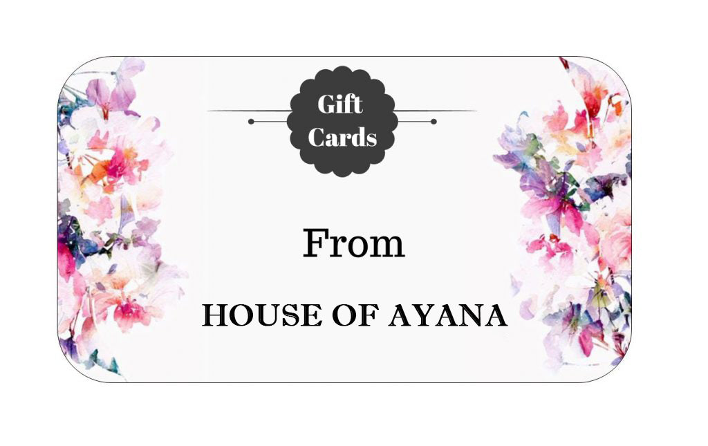 Gift Card from House of Ayana
