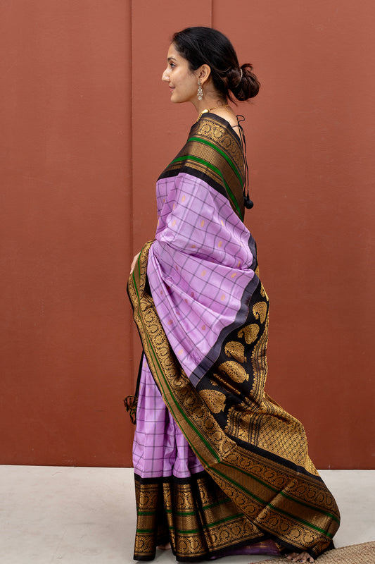 Yaazhini - Gadwal silk saree