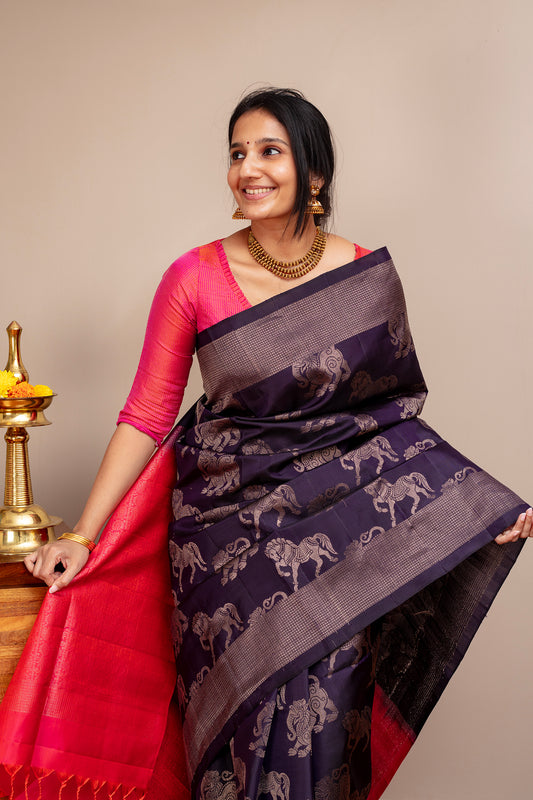 Yaazhini - Lightweight Silk Saree
