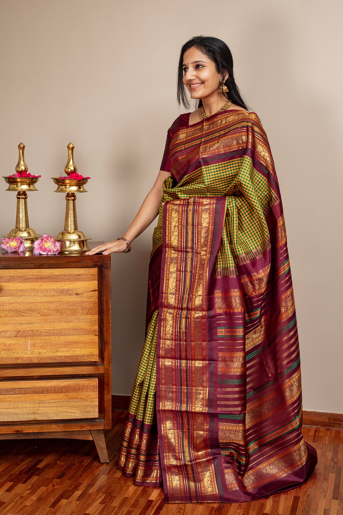 Chinmayee - Kanjivaram silk saree