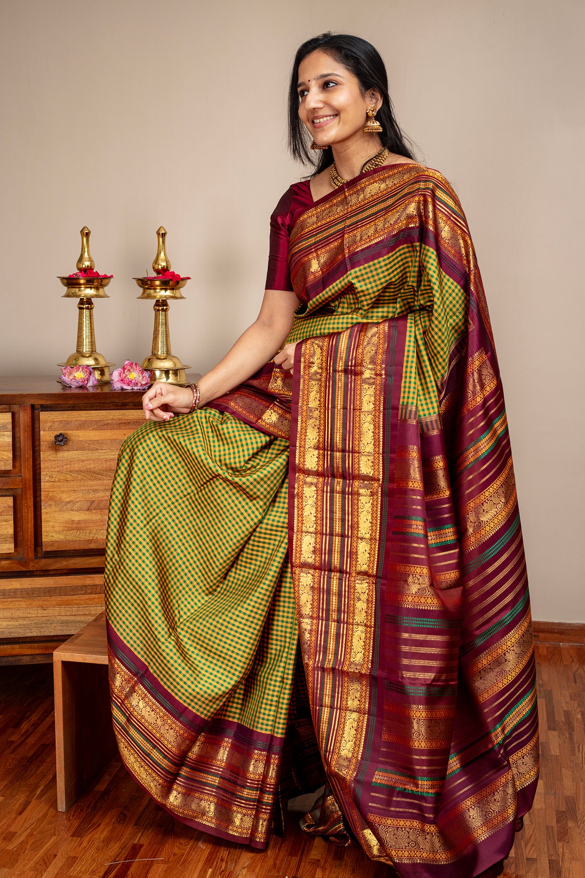 Chinmayee - Kanjivaram silk saree