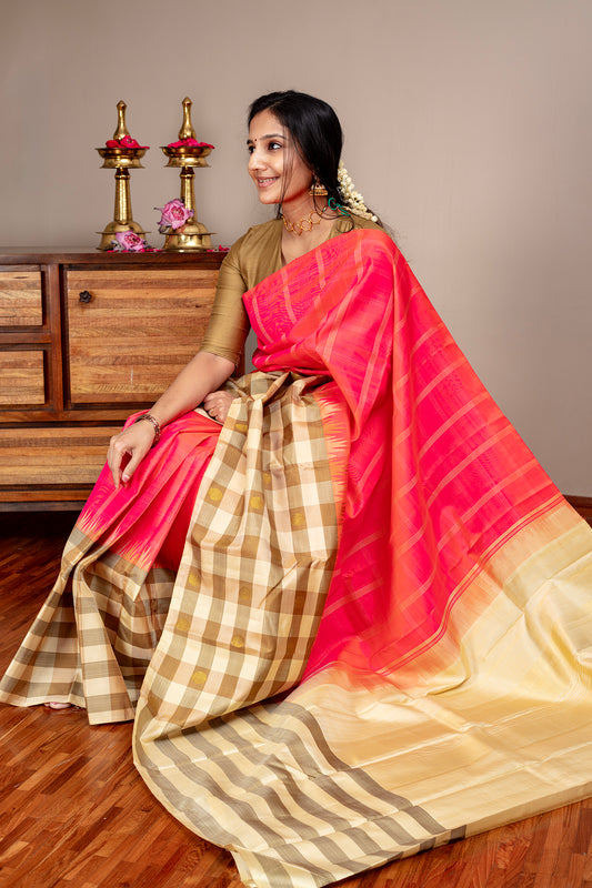 Advaitham - Kanjivaram silk saree