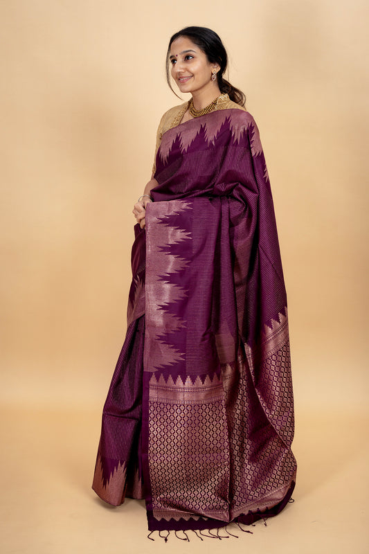 Chakravyuha - Lightweight Silk Saree