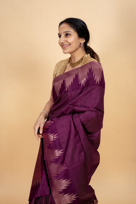 Chakravyuha - Lightweight Silk Saree