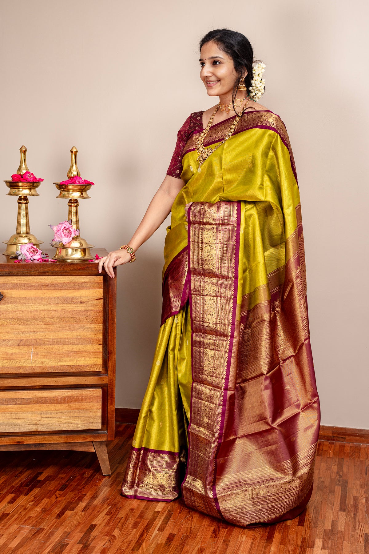 Annapakshi - Kanjivaram silk saree