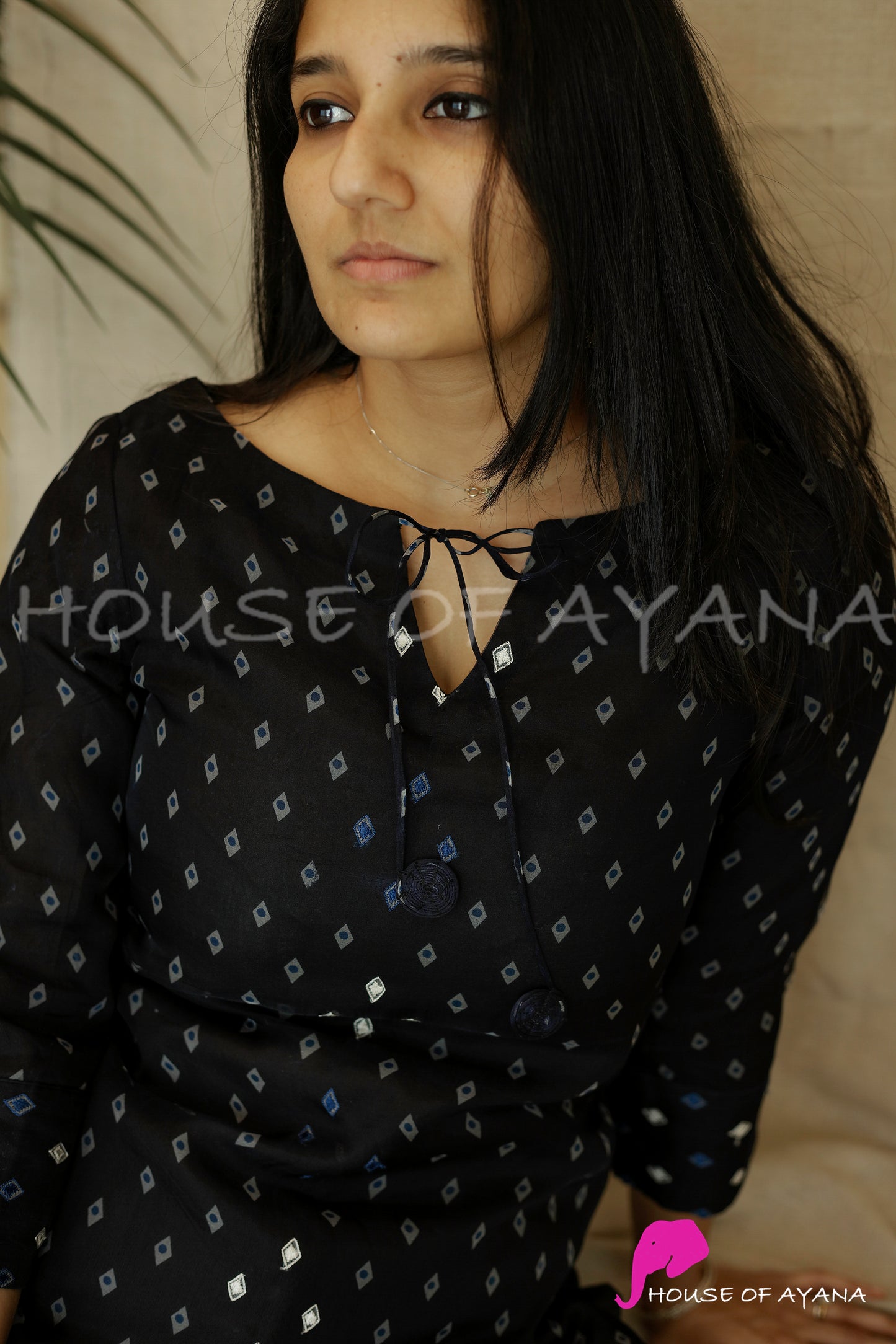 Haloma Bandini Embroidered Kurti