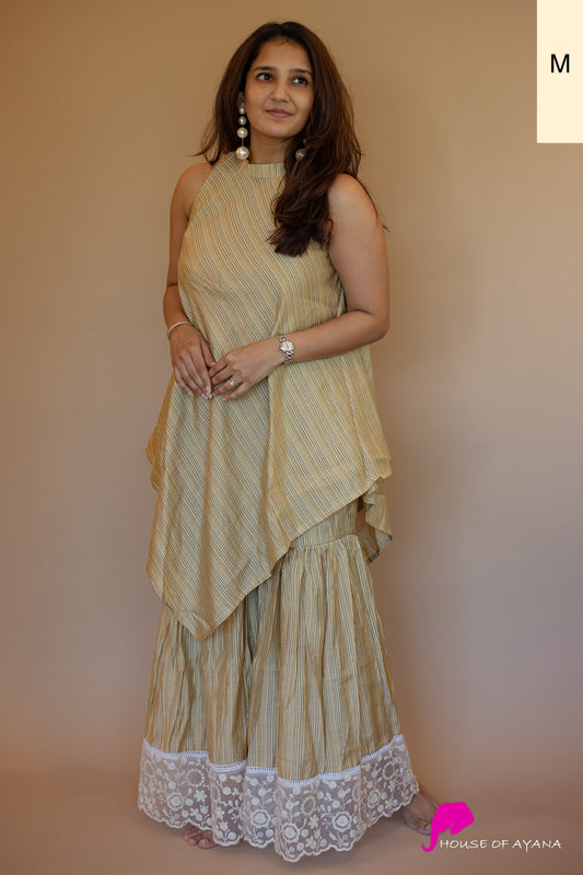 Sun-kissed Sharara Set