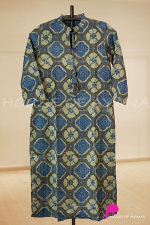 Dynasty Printed Modal Silk Kurti