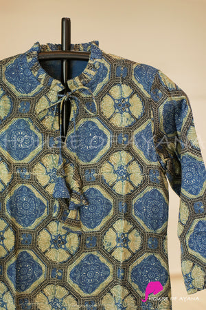 Dynasty Printed Modal Silk Kurti