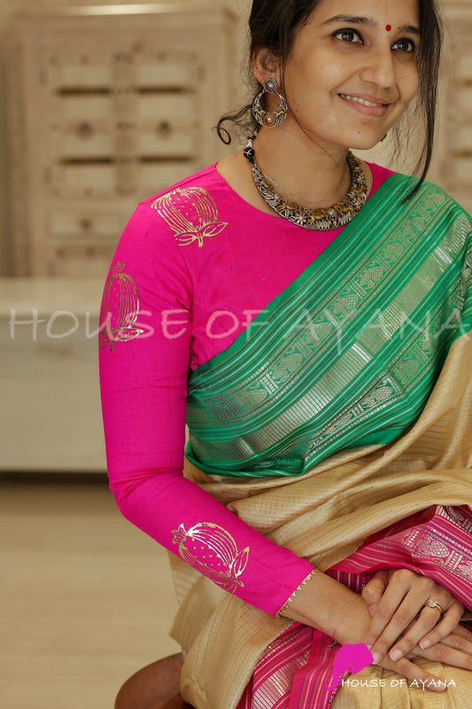 Anaar Rawsilk Blouse