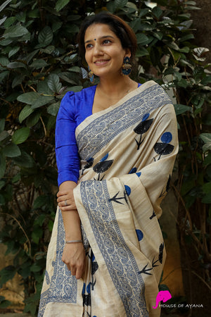 Swara Tanchoi Silk Blouse