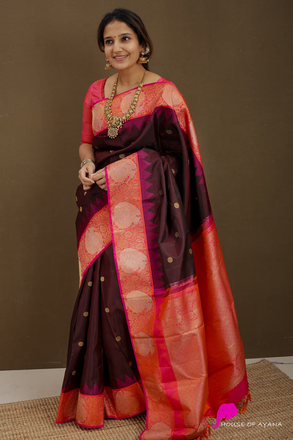 Nalinakanthi - Kanjivaram silk saree