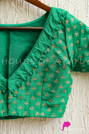 Riverdale Raw Silk Blouse