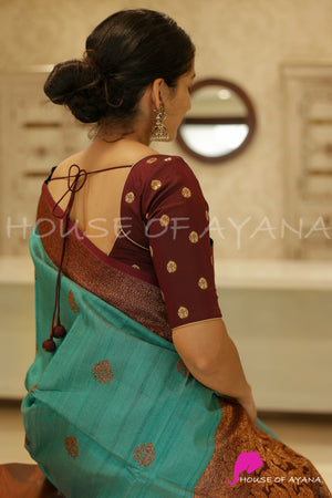 Iraivi Brocade Silk Blouse