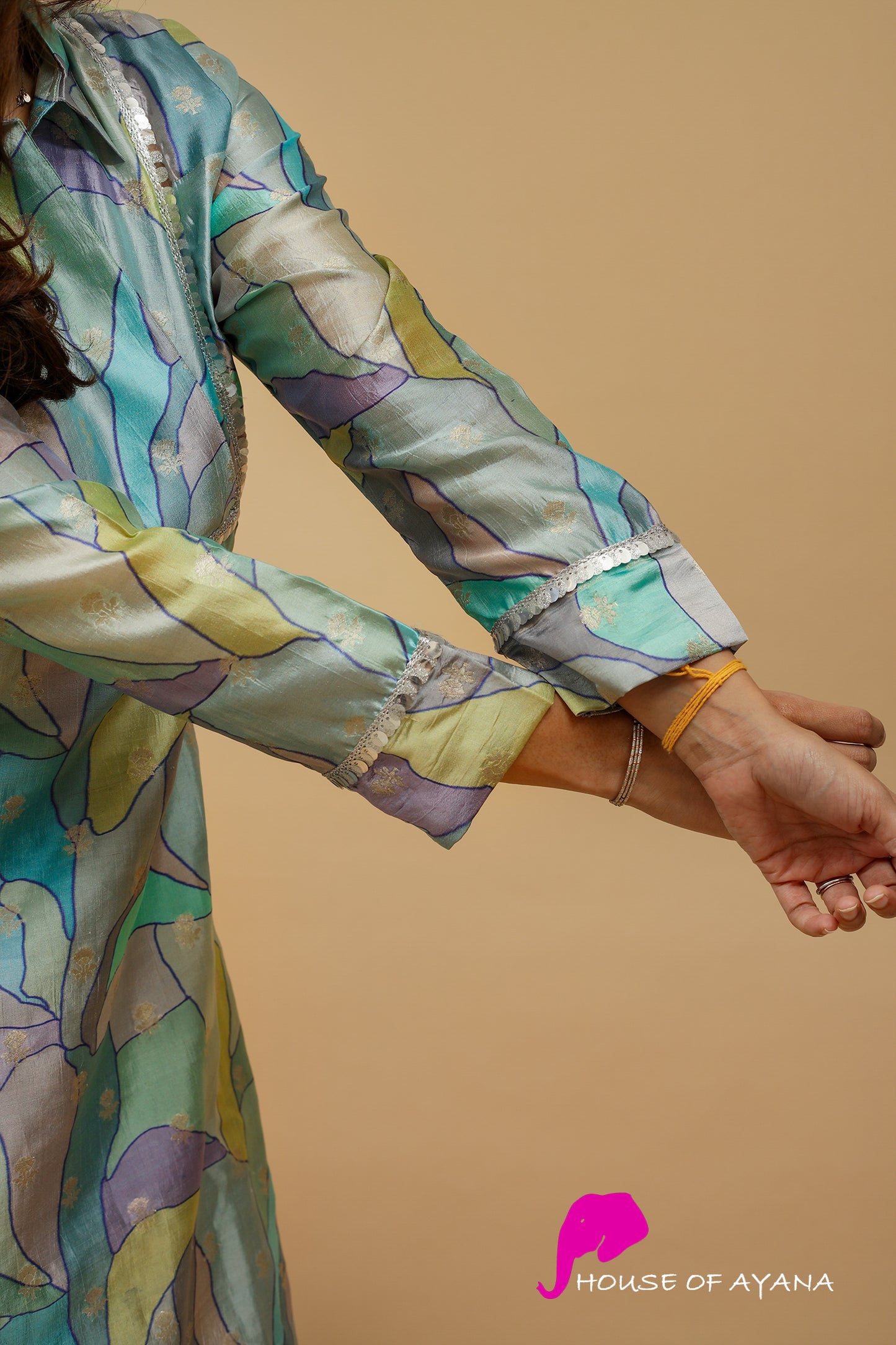 Ocean of Chaos Kurta