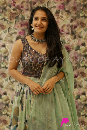 Elahe Lehenga Set