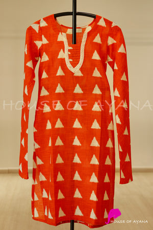Garden Gather Sleeve Kurti