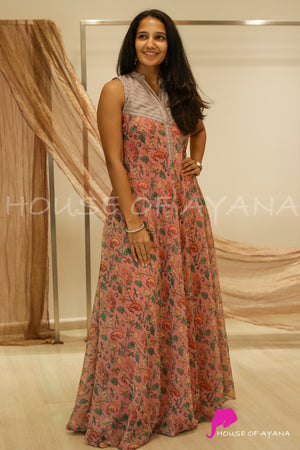 Stardust Georgette Gown
