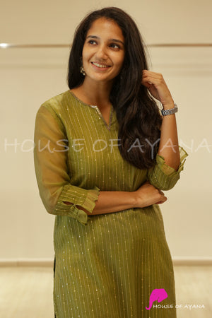 Wine Country Organza Kurti