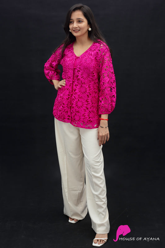 Rose Applique Tunic