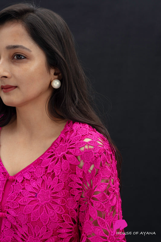 Rose Applique Tunic