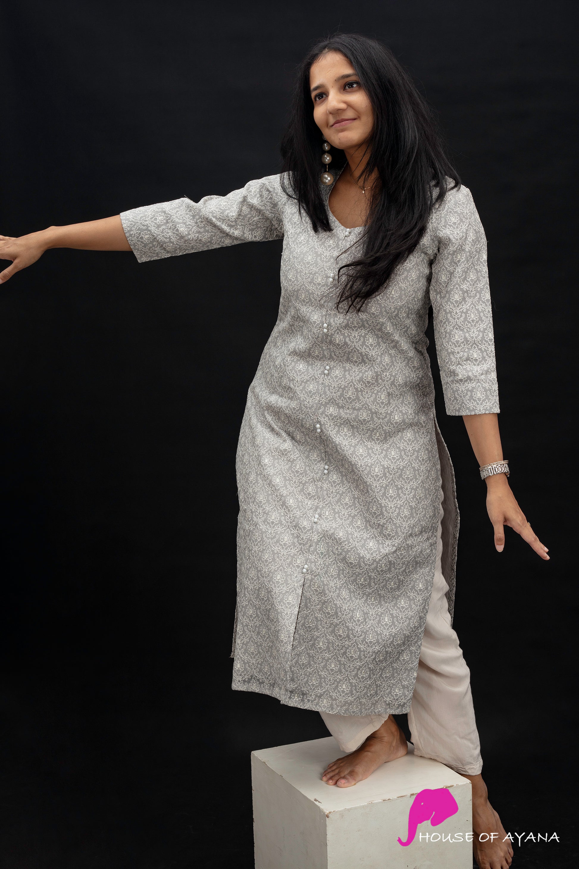 organza dress kurti Party Wear Organza Designer Women's Kurti Set Pakistani Salwar Kameez Suit Dress