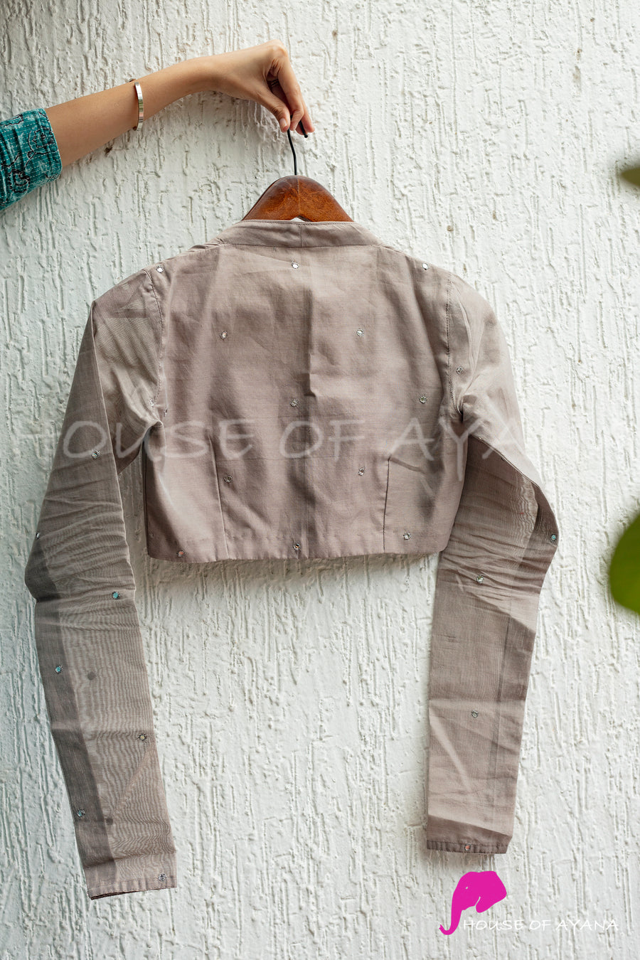 Maiden Mirror Silk Blouse