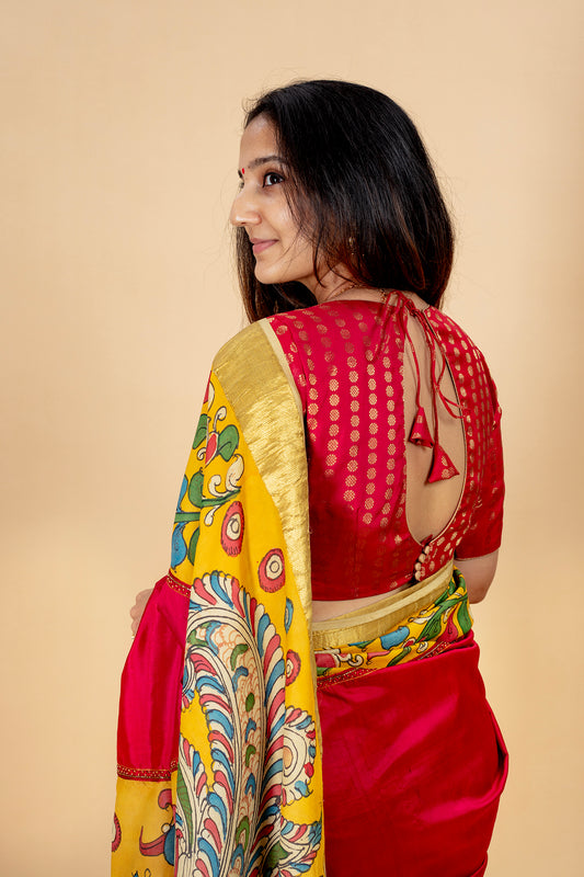 Hemanika Kanjivaram Silk Blouse