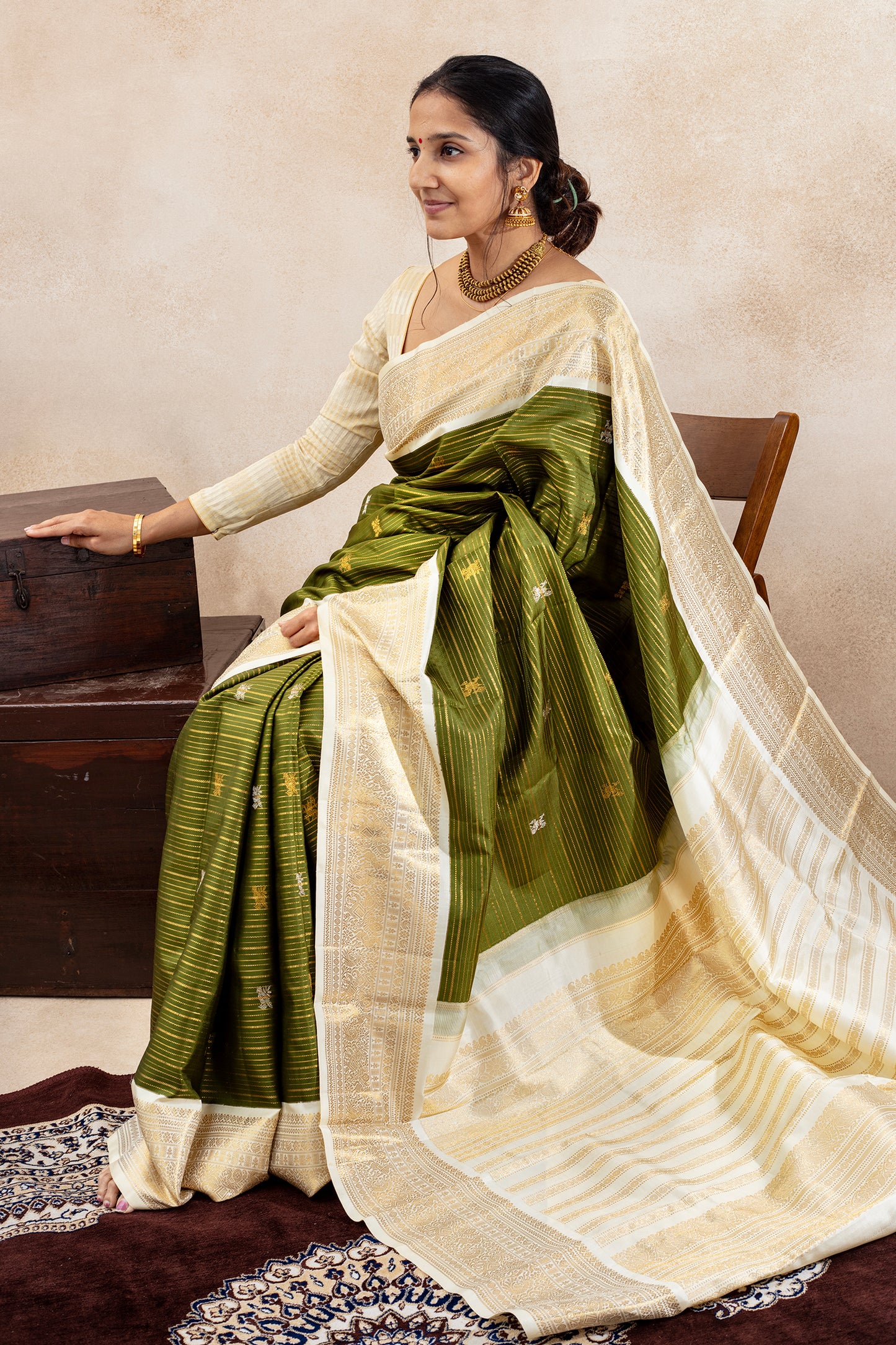 Vaaranam Aayiram - Kanjivaram silk saree