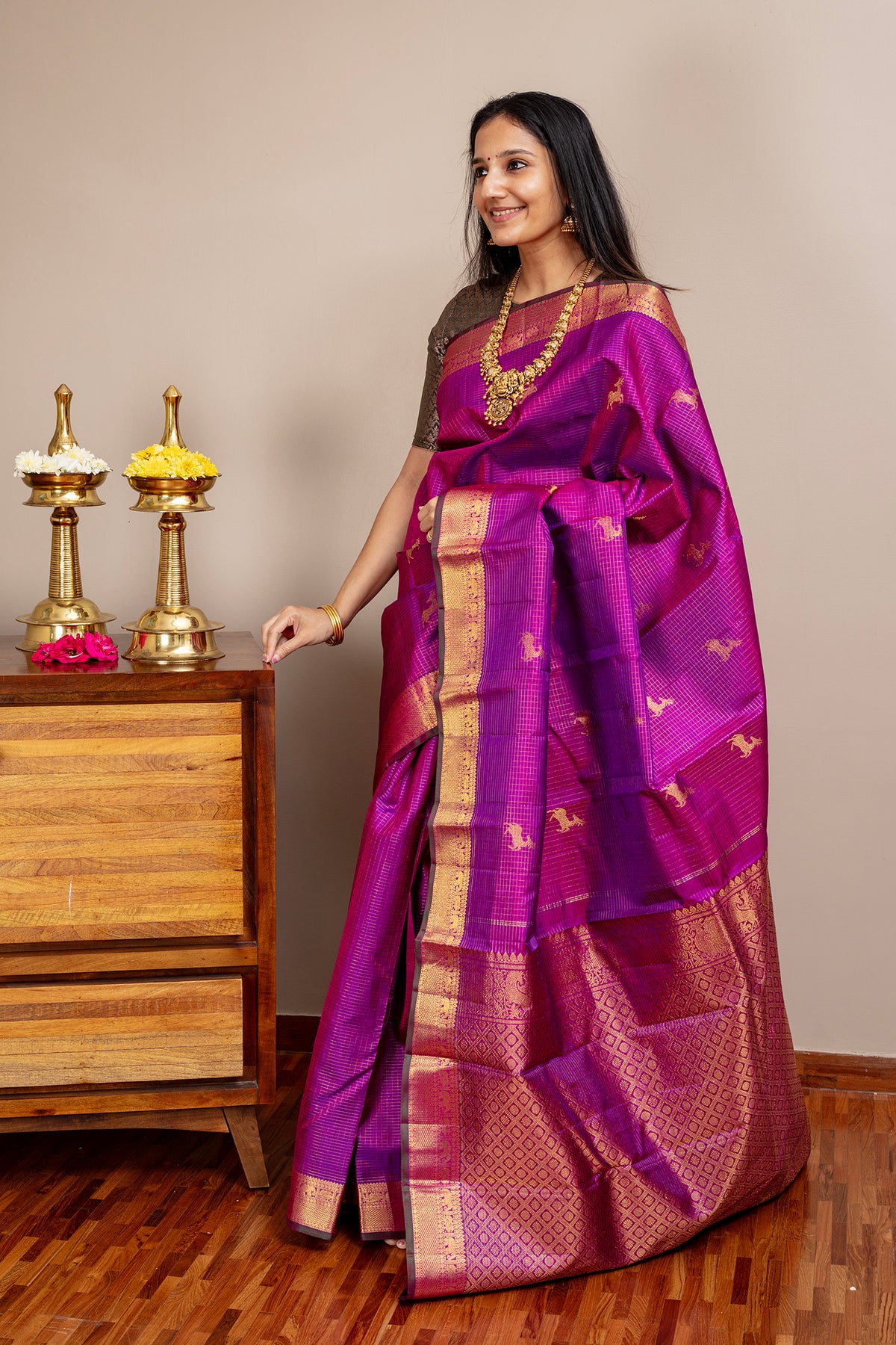 Yaazhini - Kanjivaram silk saree